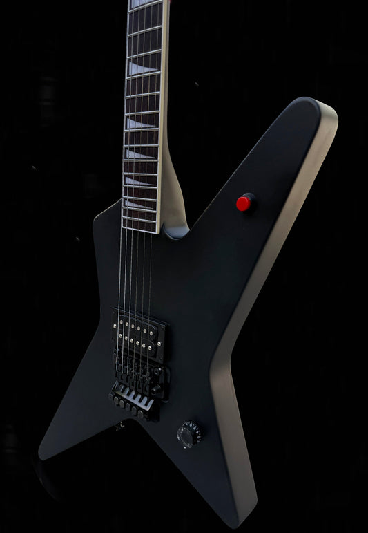 New Firefly VX Star Electric Guitar (Matte Black Color)
