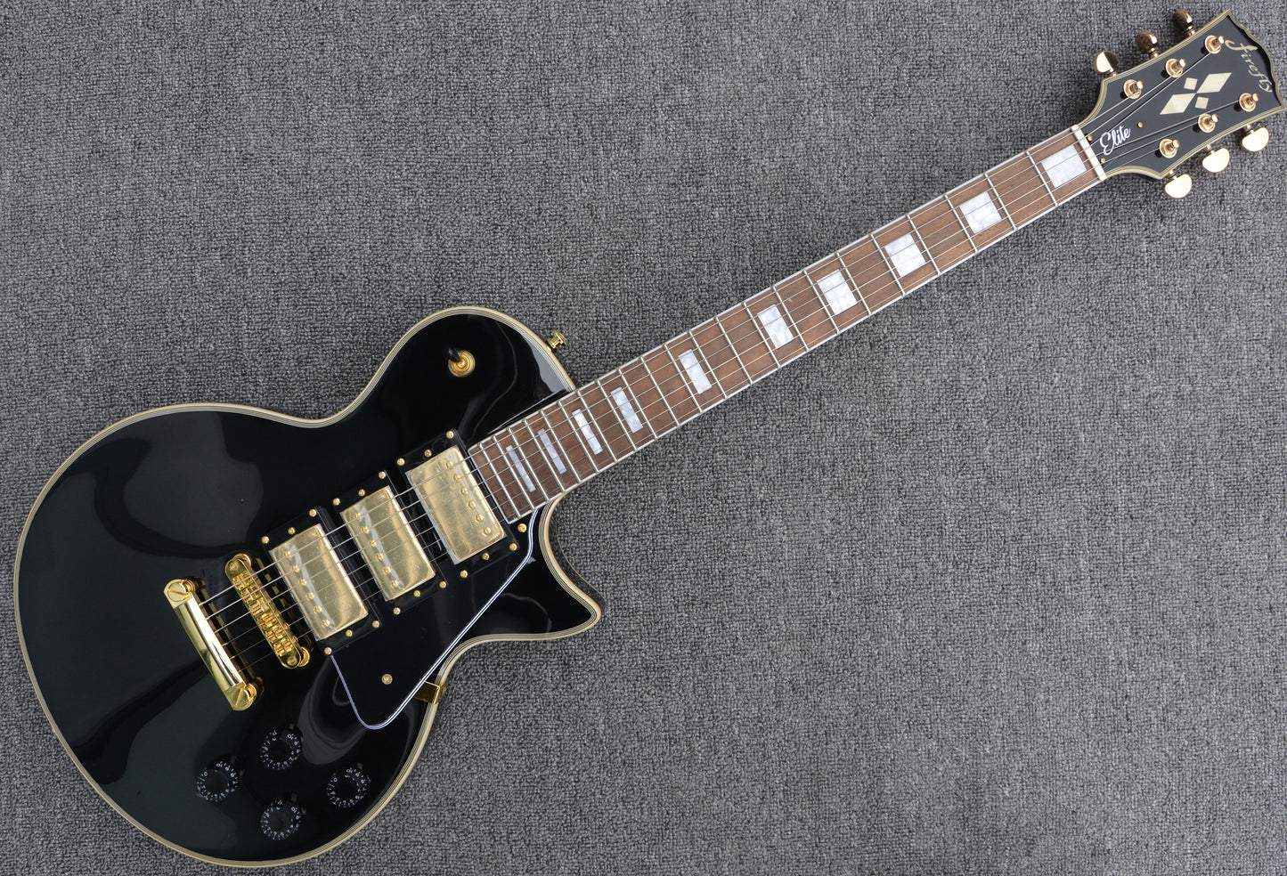 Firefly NEW FFSP 3PICKUPS ELECTRIC GUITARS (BLACK)