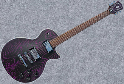NEW Firefly FFSP Baritone ELECTRIC GUITARS (Matte Purple Color )