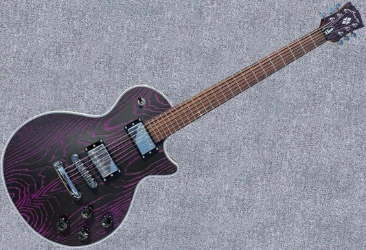 NEW Firefly FFSP Baritone ELECTRIC GUITARS (Matte Purple Color )