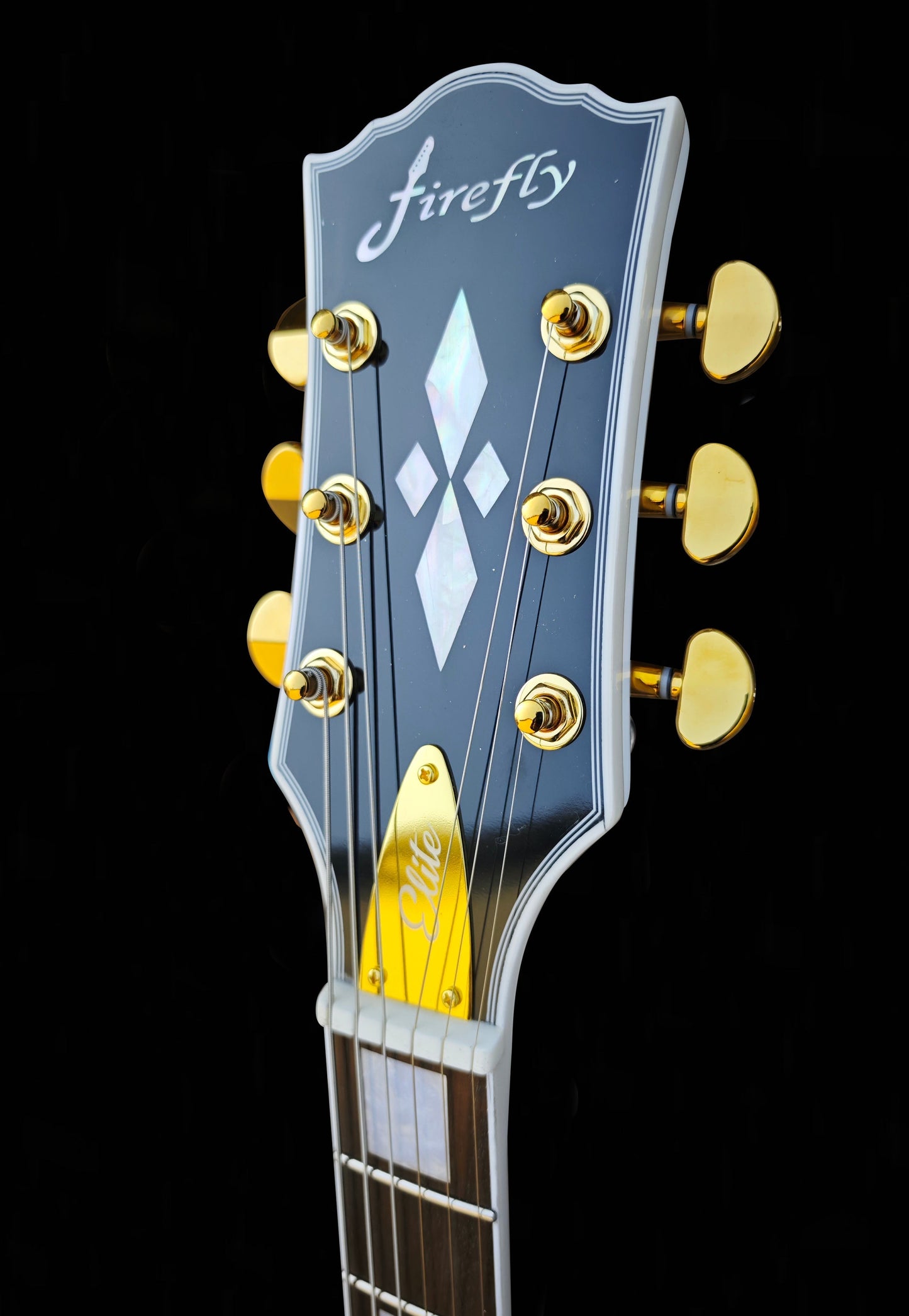 New Firefly FFSPS Electric Guitar (Red&White Bullseye Color )