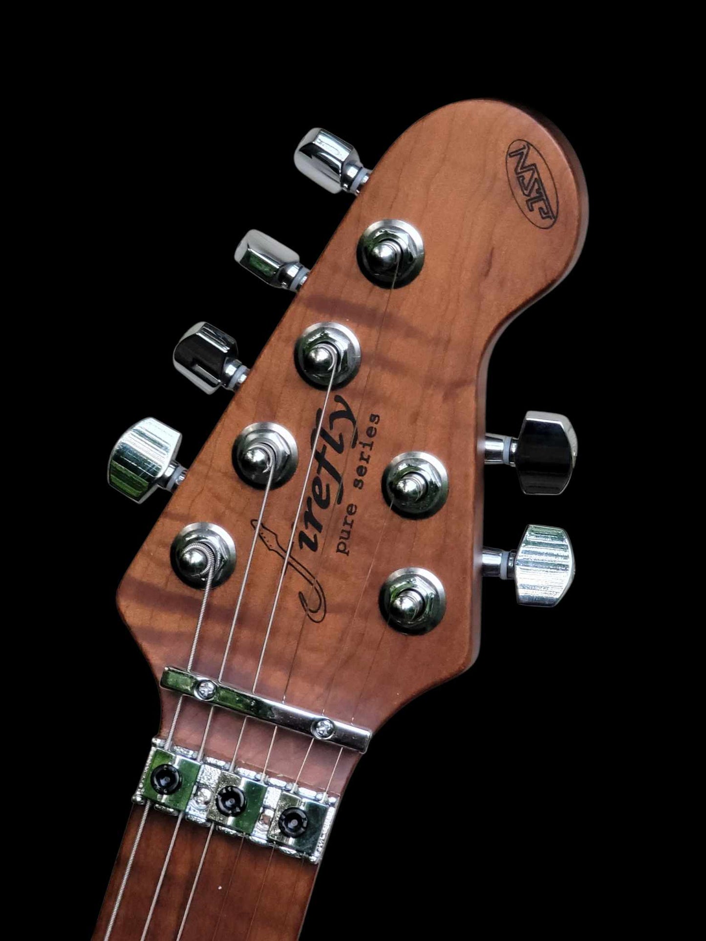 Firefly FFMN Electric Guitar With Flamed Maple Top (Purple Color)