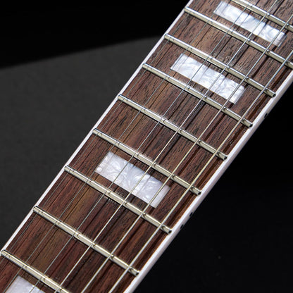 Firefly FFLX Solid Body Electric Guitar,Mahogany Guitar body,Stainless steel and ball end frets,rosewood fretboard(Purple Color)