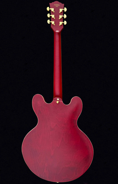 New Firefly FF338PRO Full Size Semi Hollow body Electric Guitar (Matte Red Color)