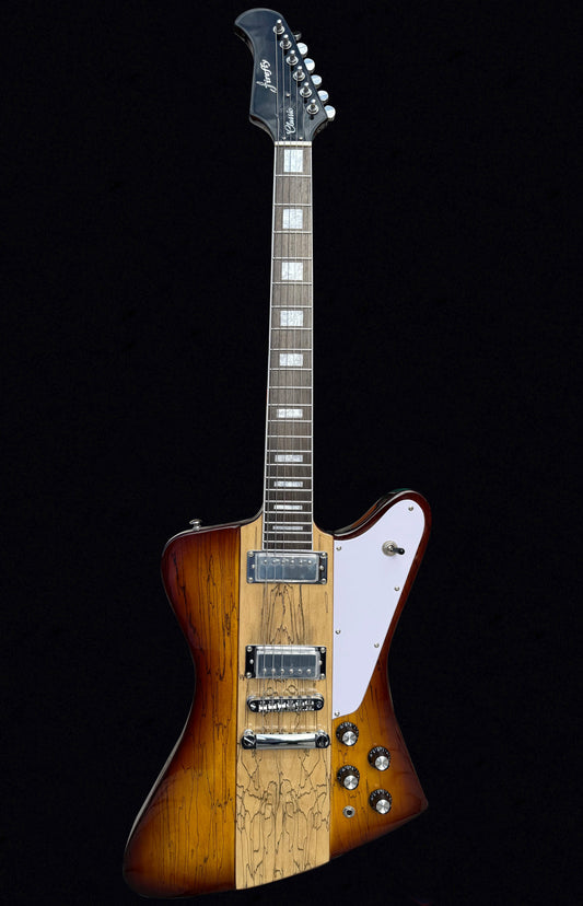 NEW Firefly FFDB Electric Guitar (Sunburst Spalted Color)