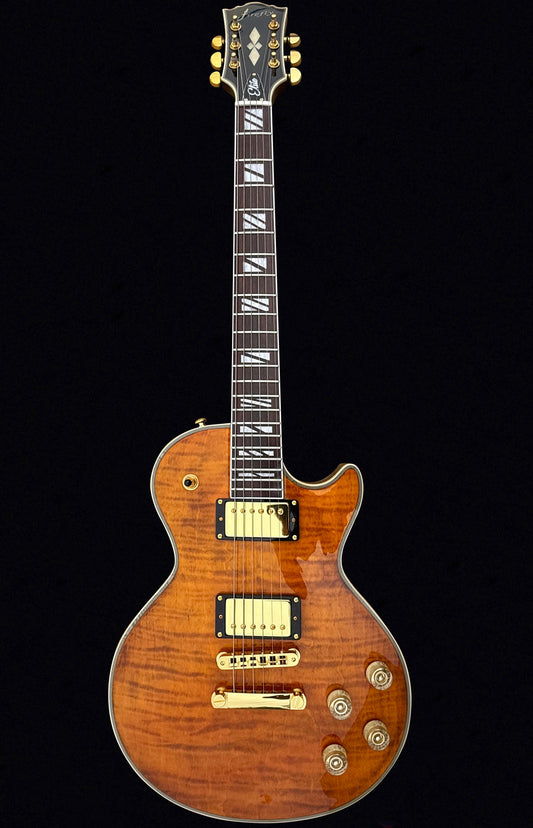 New Firefly FFSP Semi Hollow Body Electric Guitar Vintage (Brown Color)