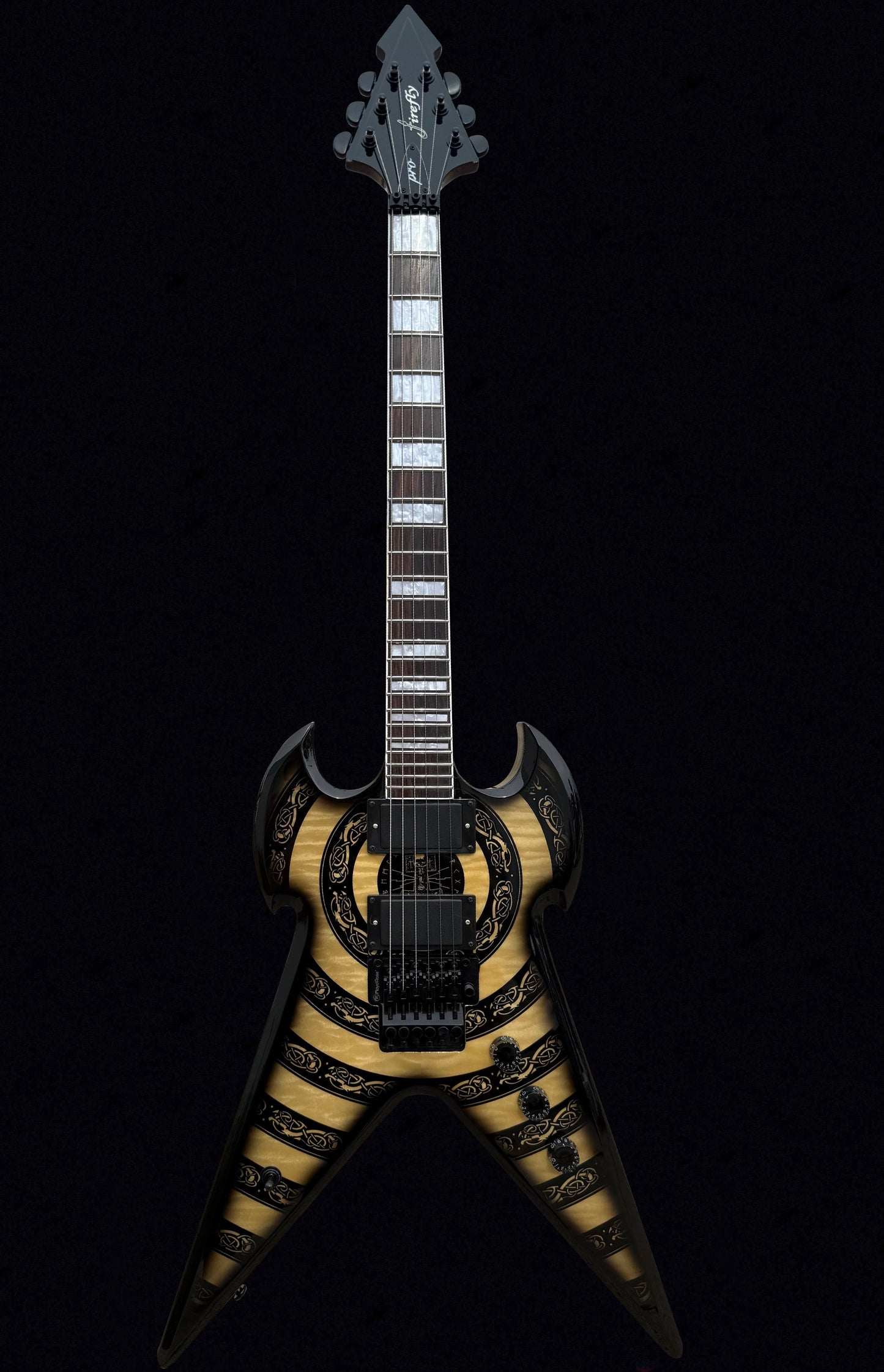 New Firefly FFZVX Electric Guitar (Nature Burst Color)