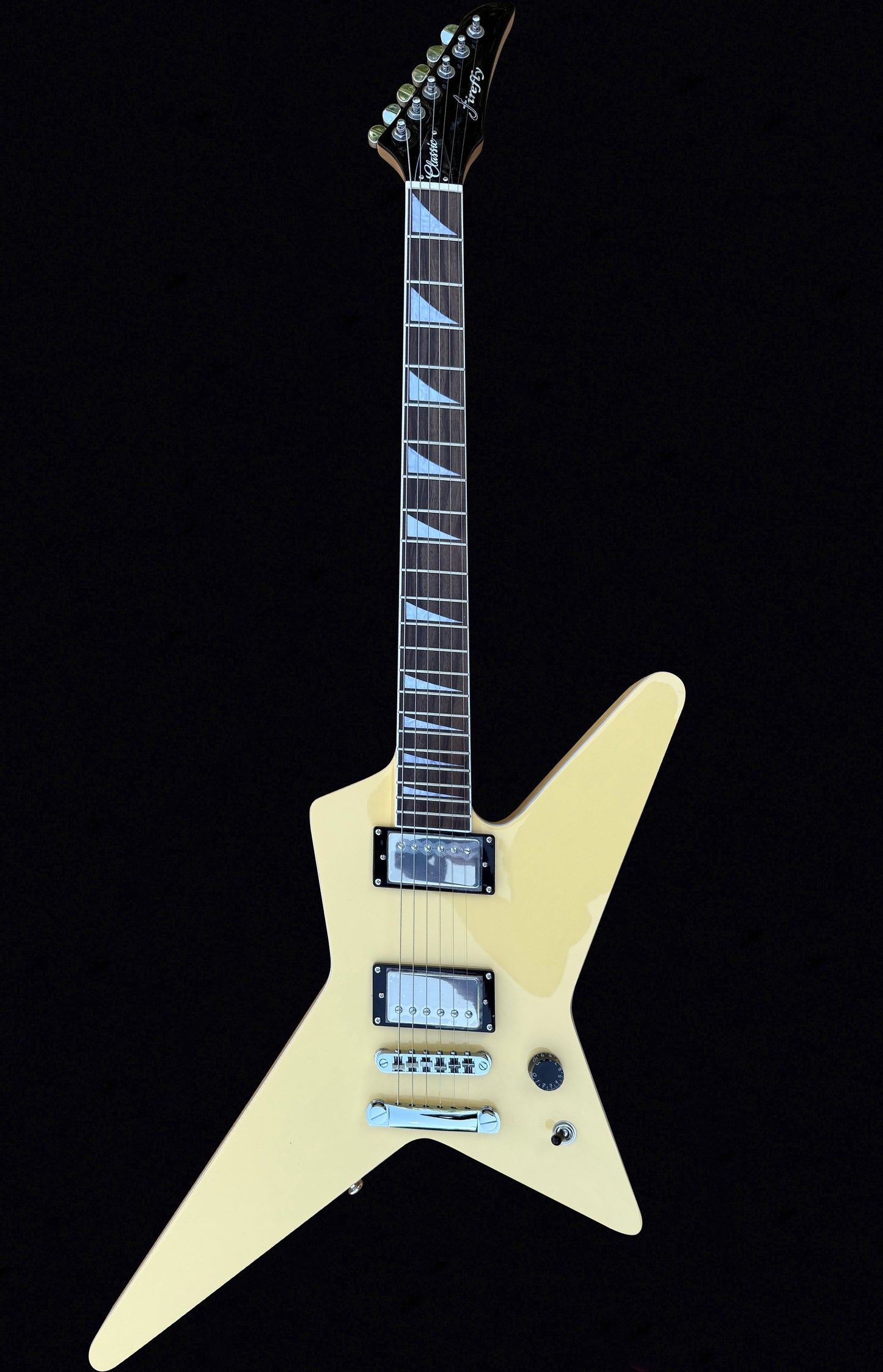 Promotion! New Firefly VX Star Electric Guitar (Yellow Color)