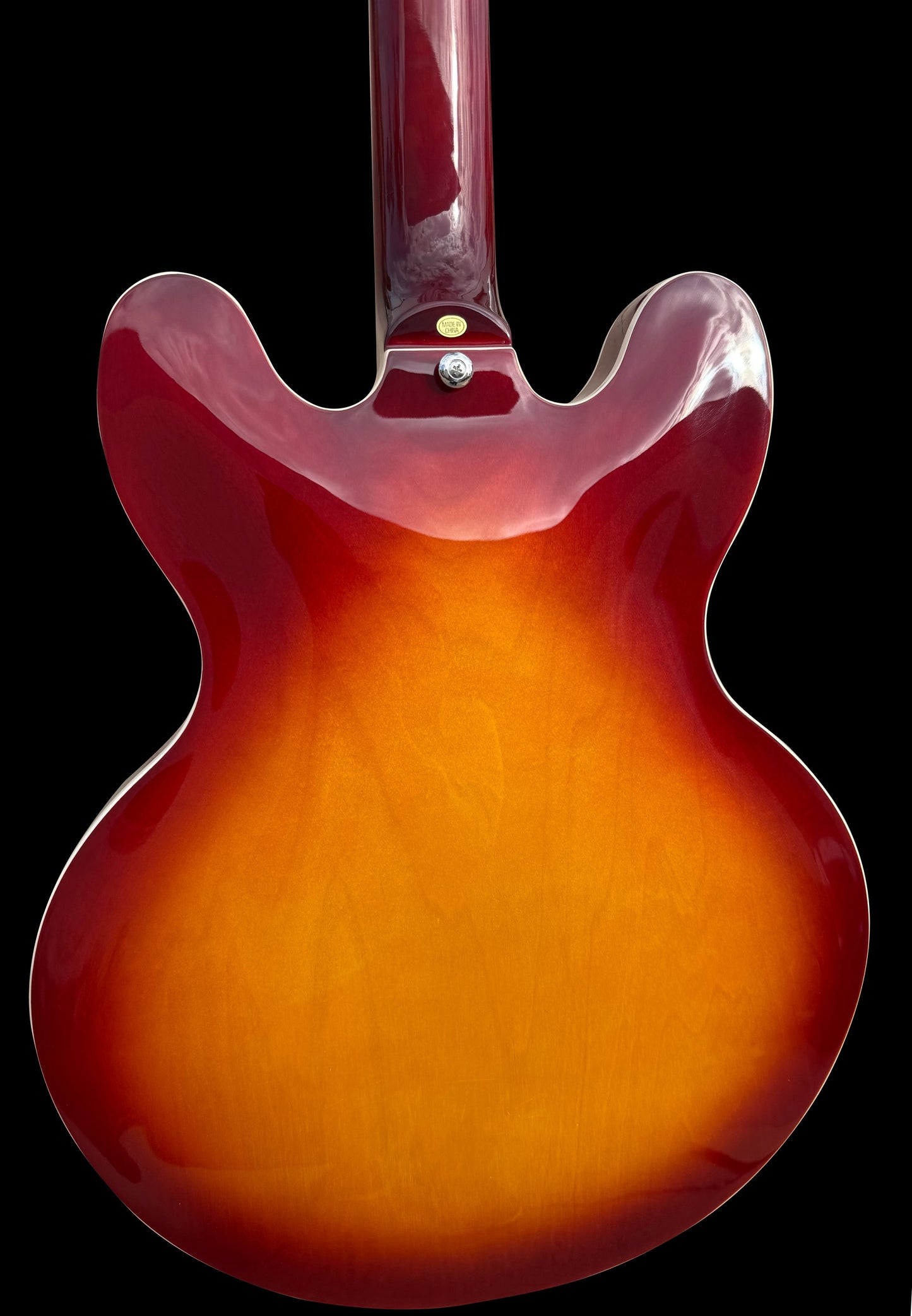 New Firefly Full Size Semi Hollow body Electric Guitar (Sunburst Color)