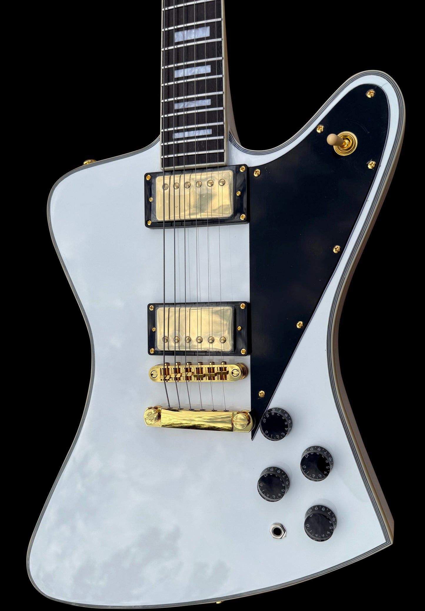 NEW Firefly FFDB Electric Guitar (White Color)
