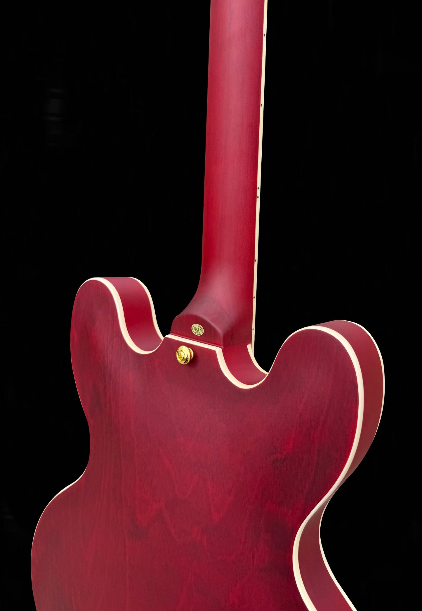 New Firefly FF338PRO Full Size Semi Hollow body Electric Guitar (Matte Red Color)