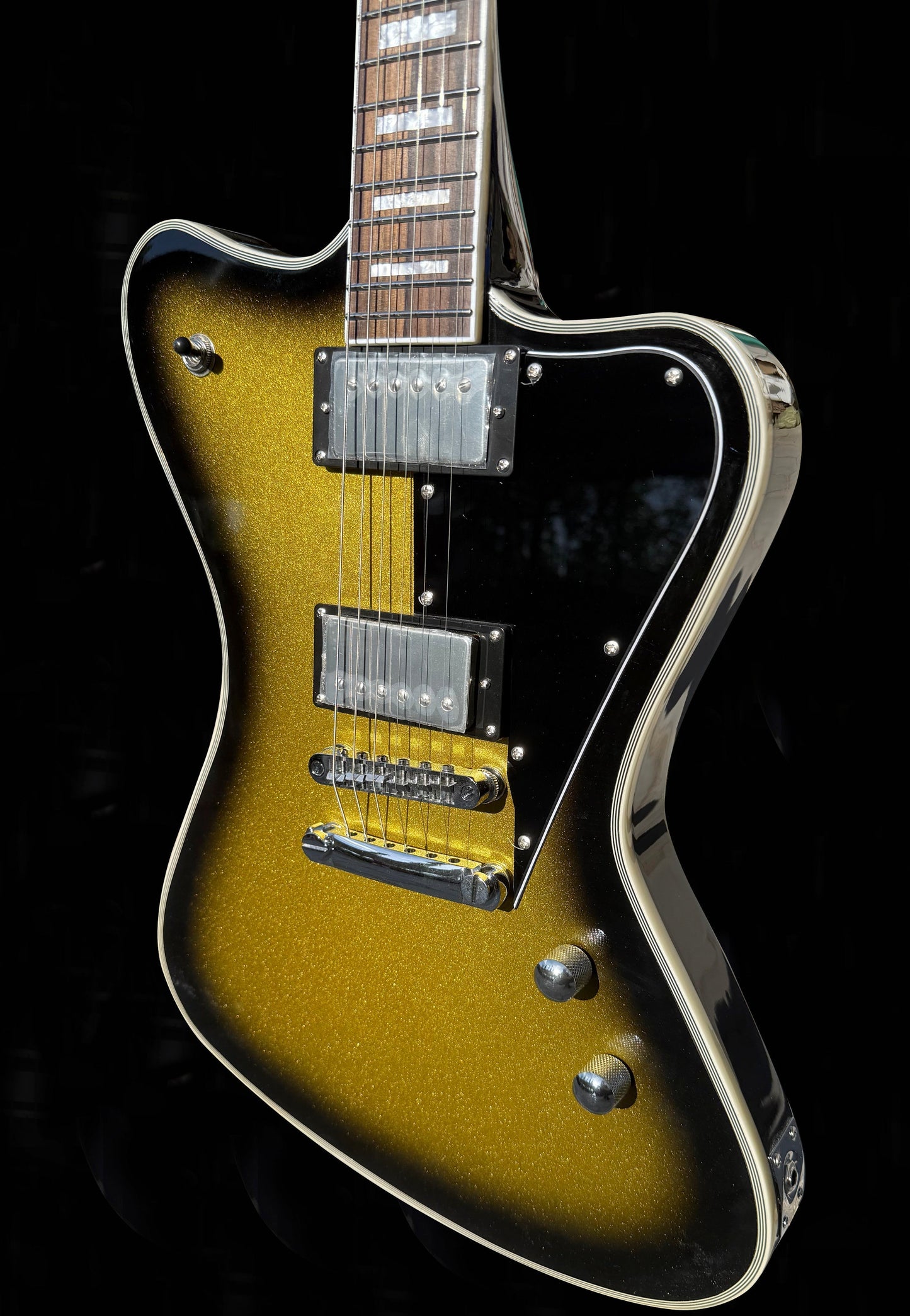 NEW Firefly FFDBN Electric Guitar (Yellow Burst Color)