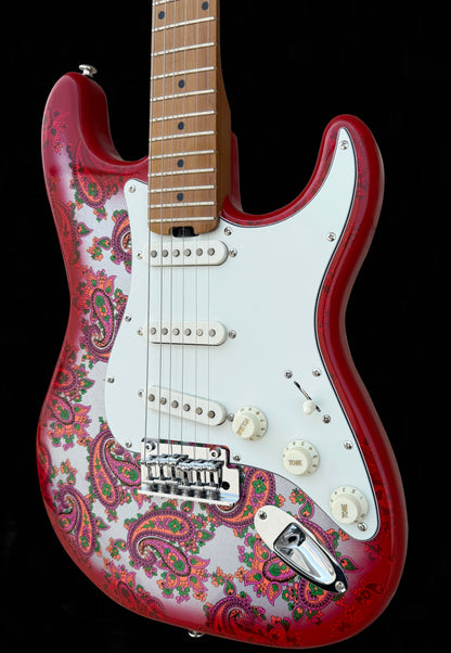 Firefly FFST Classic Model ELECTRIC GUITARS (Red Paisley Color )