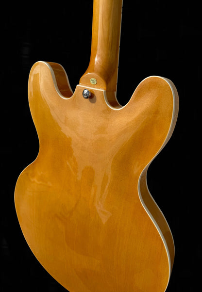 New Firefly Full Size Semi Hollow body Electric Guitar (Natural Color)