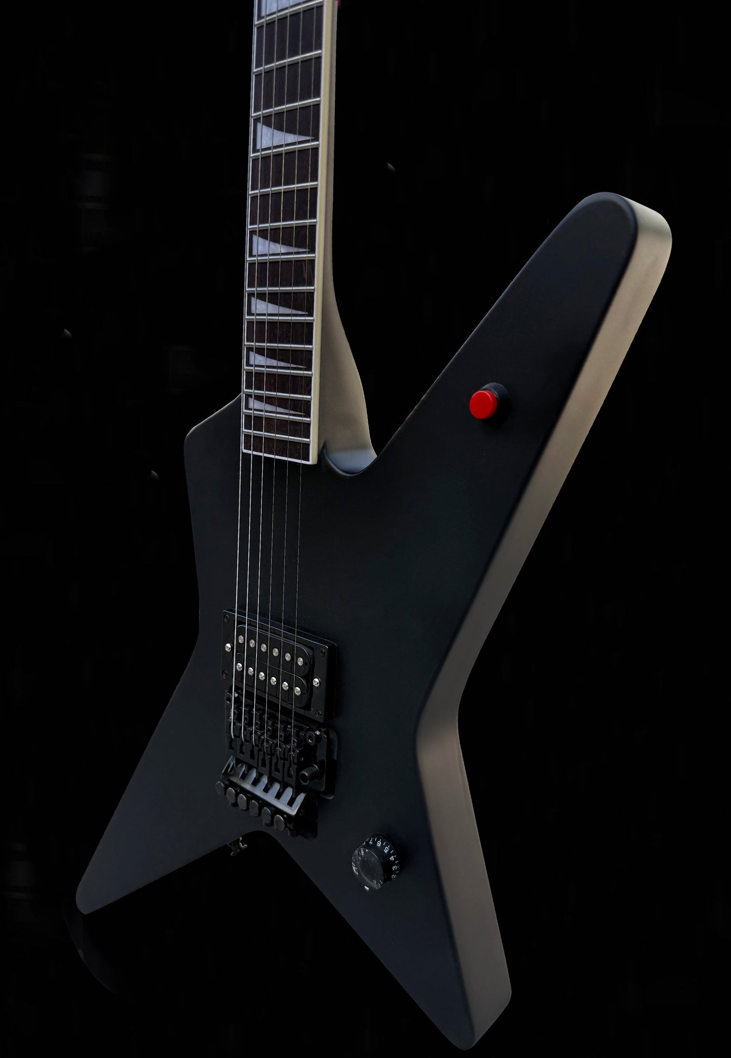 New Firefly VX Star Electric Guitar (Matte Black Color)