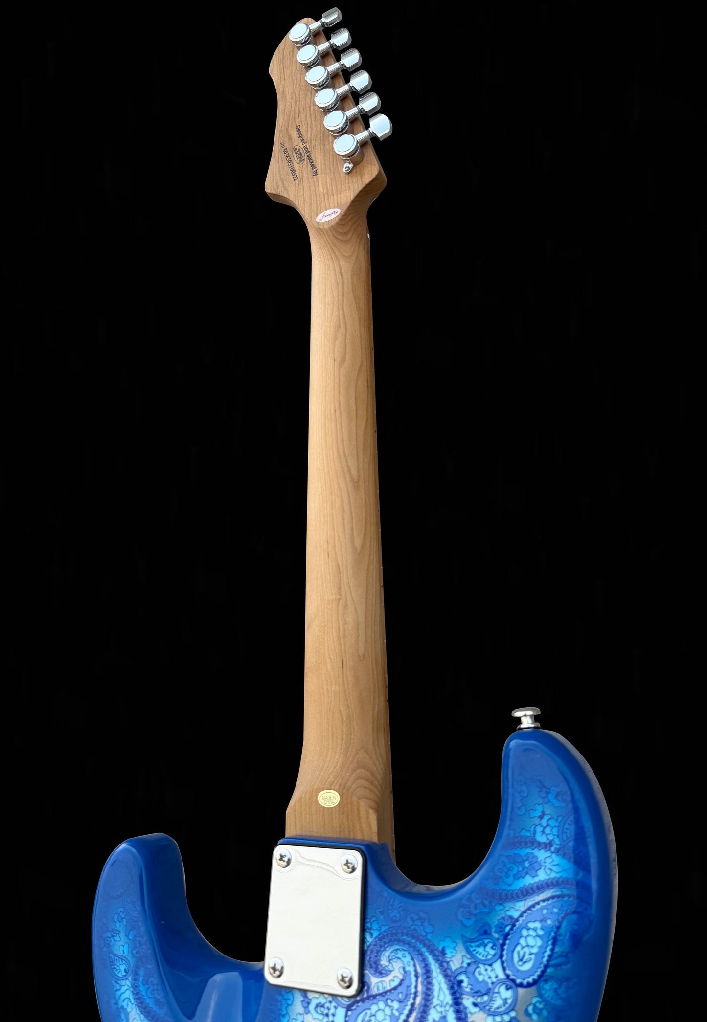 Firefly FFST CLASSIC MODEL ELECTRIC GUITARS (Blue Paisley Color )